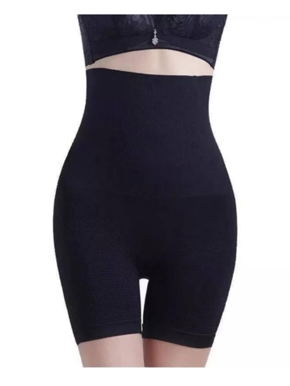 Empetua High waisted shaper shorts black girdle S